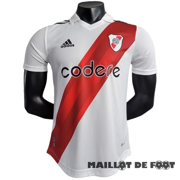 Foot Maillot Pas Cher Thailande Domicile Joueurs Maillot River Plate 2023 2024 Blanc