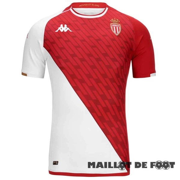 Foot Maillot Pas Cher Thailande Domicile Maillot AS Monaco 2023 2024 Rouge Blanc