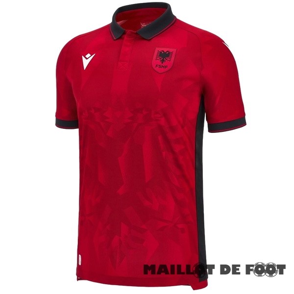 Foot Maillot Pas Cher Thailande Domicile Maillot Albanie 2023 Rouge