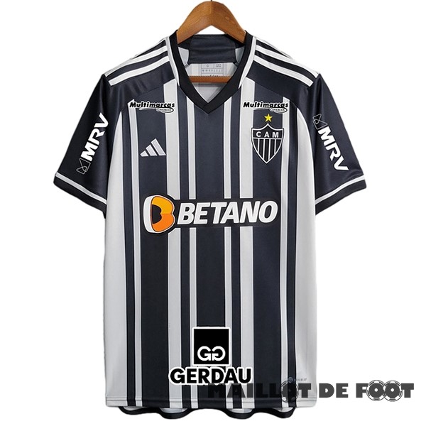 Foot Maillot Pas Cher Thailande Domicile Maillot Atlético Mineiro 2023 2024 Noir I Blanc