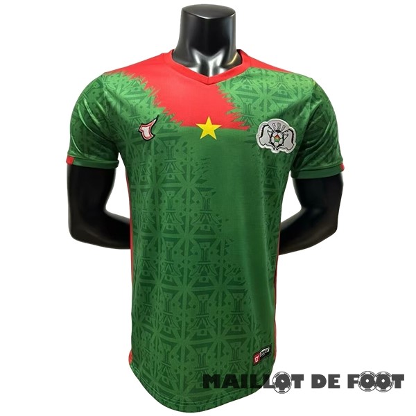 Foot Maillot Pas Cher Thailande Domicile Maillot Burkina Faso 2024 Vert