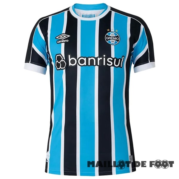 Foot Maillot Pas Cher Thailande Domicile Maillot Grêmio FBPA 2023 2024 Bleu