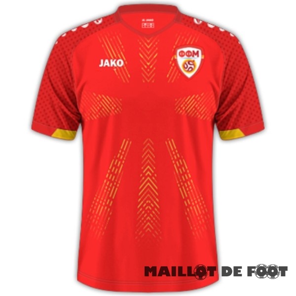 Foot Maillot Pas Cher Thailande Domicile Maillot Macédoine du Nord 2023 Rouge