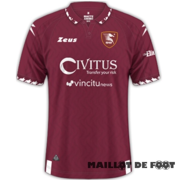 Foot Maillot Pas Cher Thailande Domicile Maillot Salernitana 2023 2024 Bordeaux