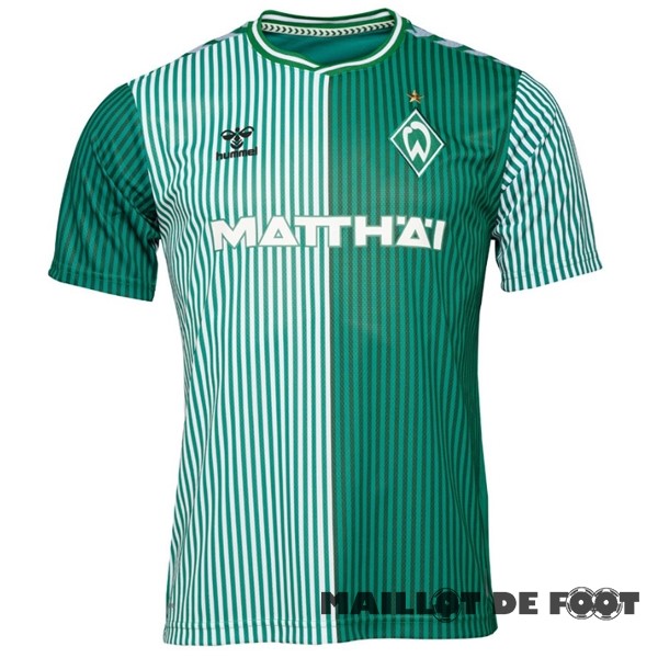 Foot Maillot Pas Cher Thailande Domicile Maillot Werder Bremen 2023 2024 Vert