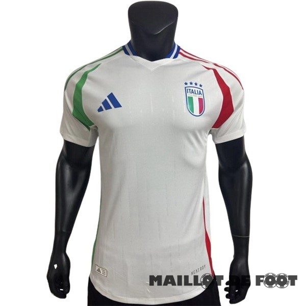 Foot Maillot Pas Cher Thailande Exterieur Joueurs Concept Maillot Italie 2023 Blanc