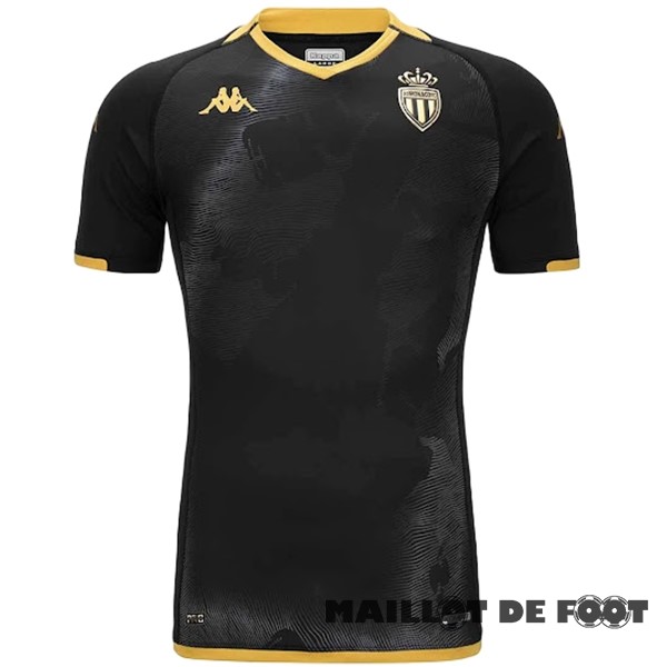 Foot Maillot Pas Cher Thailande Exterieur Maillot AS Monaco 2023 2024 Noir