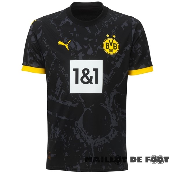 Foot Maillot Pas Cher Thailande Exterieur Maillot Borussia Dortmund 2023 2024 Noir
