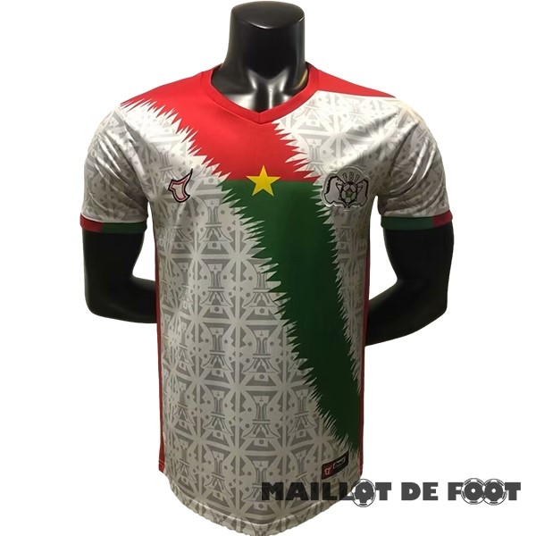 Foot Maillot Pas Cher Thailande Exterieur Maillot Burkina Faso 2024 Blanc