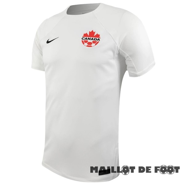 Foot Maillot Pas Cher Thailande Exterieur Maillot Canada 2023 Blanc