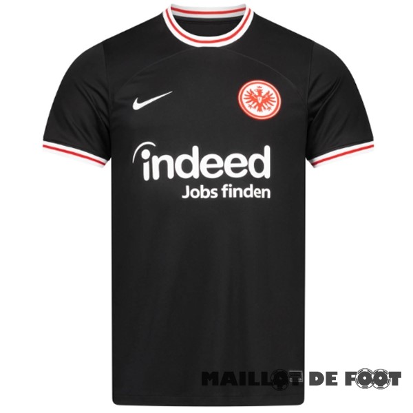 Foot Maillot Pas Cher Thailande Exterieur Maillot Eintracht Frankfurt 2023 2024 Noir