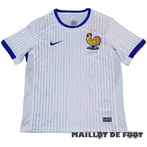 Foot Maillot Pas Cher Thailande Exterieur Maillot France 2024 Blanc