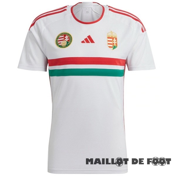 Foot Maillot Pas Cher Thailande Exterieur Maillot Hongrie 2022 Blanc