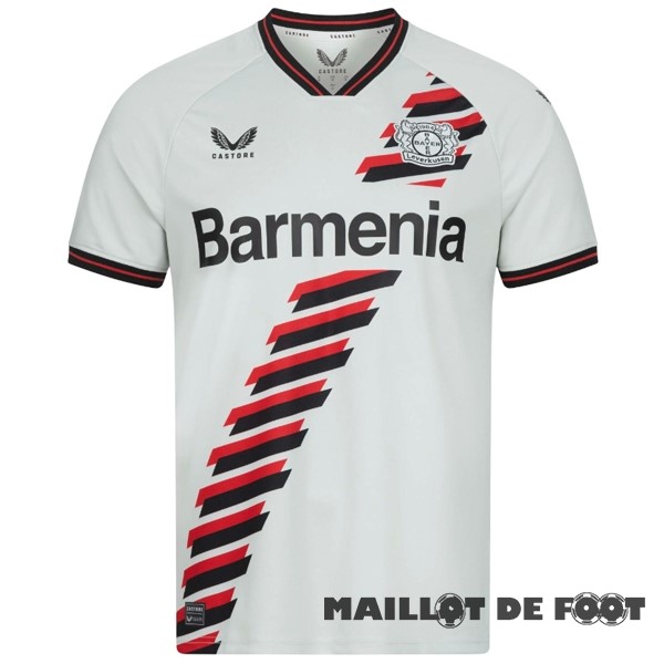 Foot Maillot Pas Cher Thailande Exterieur Maillot Leverkusen 2023 2024 Blanc