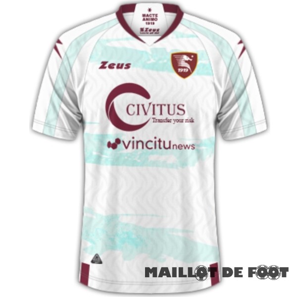 Foot Maillot Pas Cher Thailande Exterieur Maillot Salernitana 2023 2024 Blanc