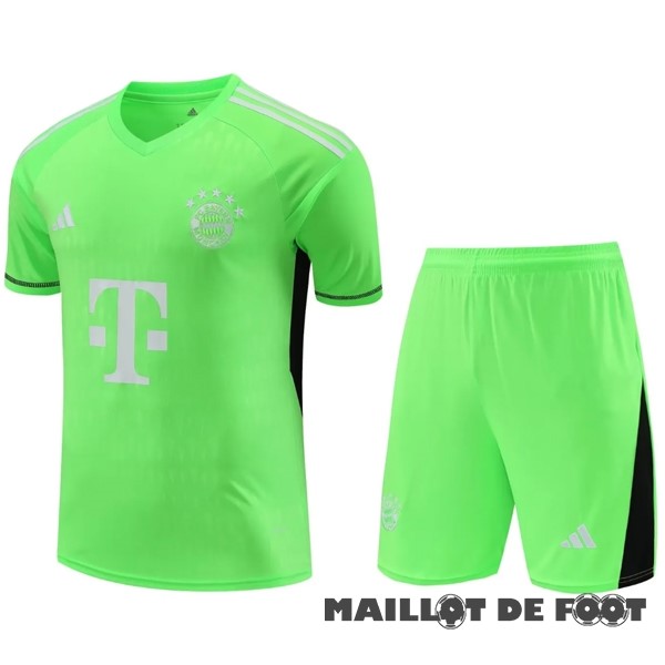 Foot Maillot Pas Cher Thailande Gardien Conjunto De Homme Bayern Múnich 2023 2024 Vert