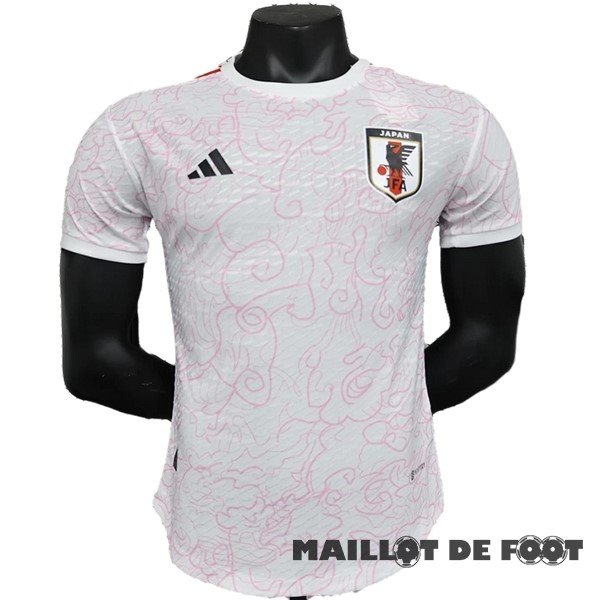 Foot Maillot Pas Cher Thailande Joueurs Spécial Maillot Japon 2023 Blanc Rose