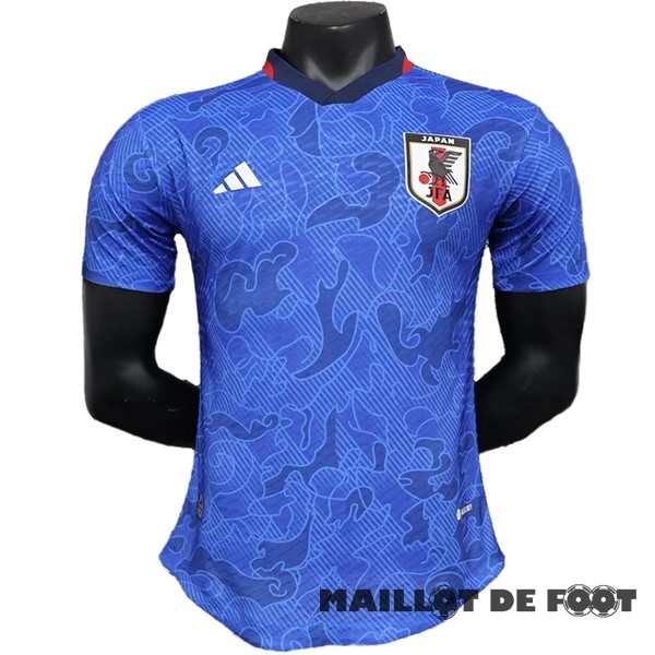 Foot Maillot Pas Cher Thailande Joueurs Spécial Maillot Japon 2023 Bleu