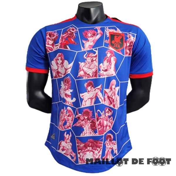 Foot Maillot Pas Cher Thailande Joueurs Spécial Maillot Japon 2023 Bleu Rouge