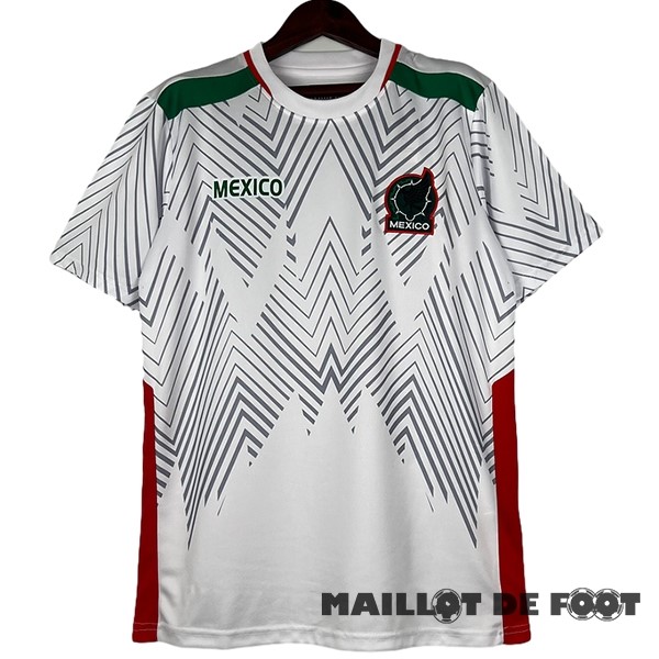 Foot Maillot Pas Cher Thailande Pré match Maillot Mexico 2024 Blanc