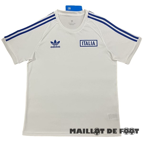 Foot Maillot Pas Cher Thailande Retro Maillot Italie 2024 Blanc