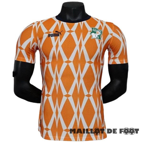 Foot Maillot Pas Cher Thailande Spécial Joueurs Maillot Côte d'Ivoire 2023 Orange