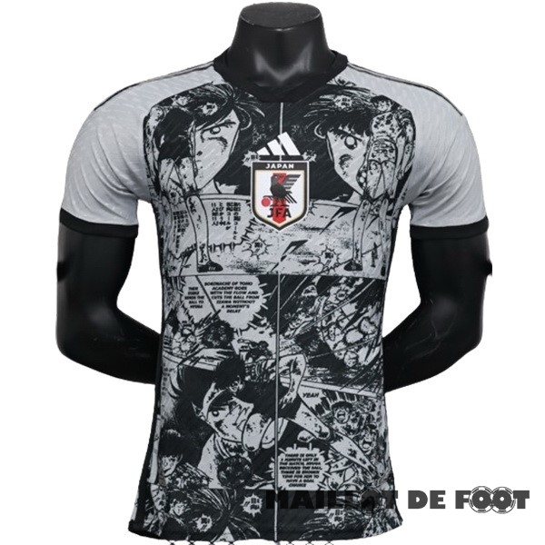 Foot Maillot Pas Cher Thailande Spécial Joueurs Maillot Japon 2023 Noir Blanc