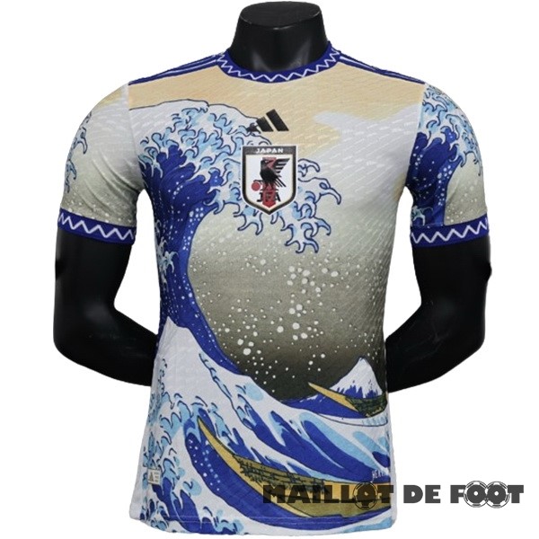 Foot Maillot Pas Cher Thailande Spécial Joueurs Maillot Japon 2024 Bleu Jaune