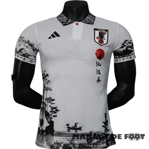 Foot Maillot Pas Cher Thailande Spécial Joueurs Maillot Japon 2024 Noir I Blanc