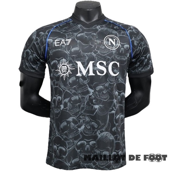 Foot Maillot Pas Cher Thailande Spécial Joueurs Maillot Napoli 2023 2024 Noir