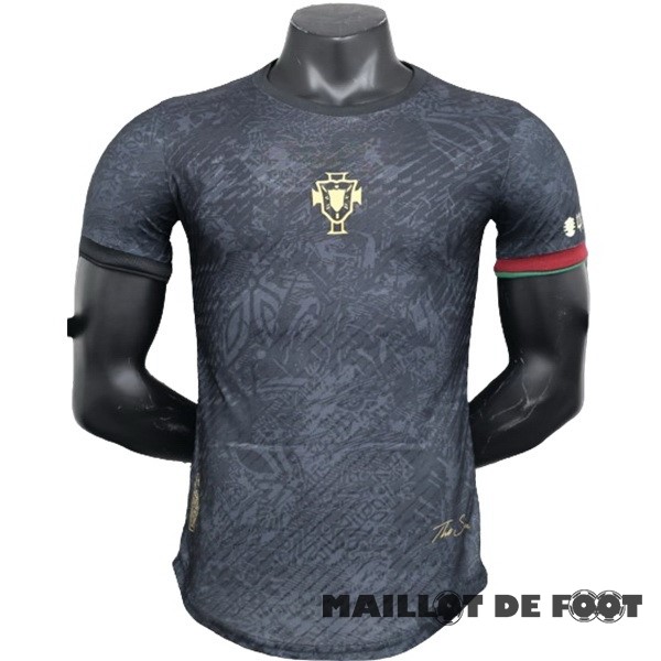 Foot Maillot Pas Cher Thailande Spécial Joueurs Maillot Portugal 2023 Noir