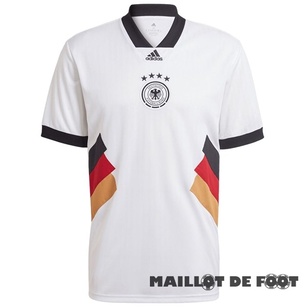 Foot Maillot Pas Cher Thailande Spécial Maillot Allemagne 2023 Blanc Noir