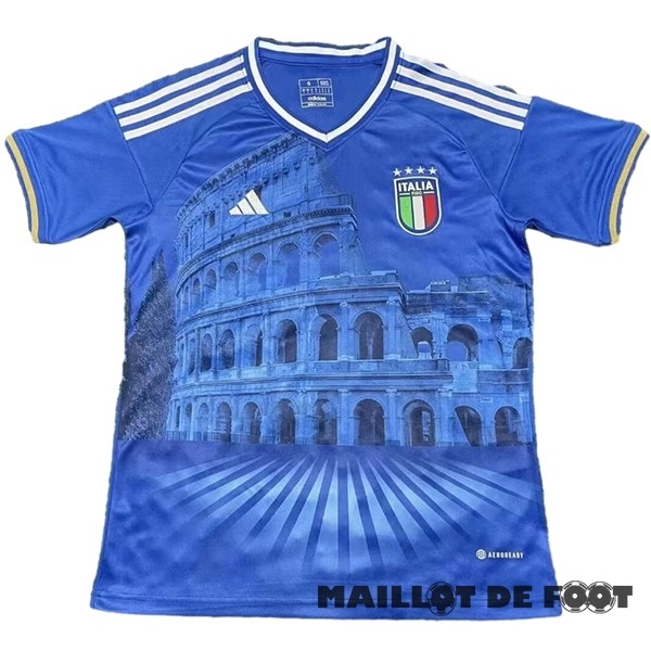 Foot Maillot Pas Cher Thailande Spécial Maillot Italie 2023 I Bleu