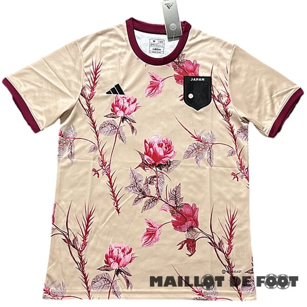 Foot Maillot Pas Cher Thailande Spécial Maillot Japon 2023 Jaune Rouge