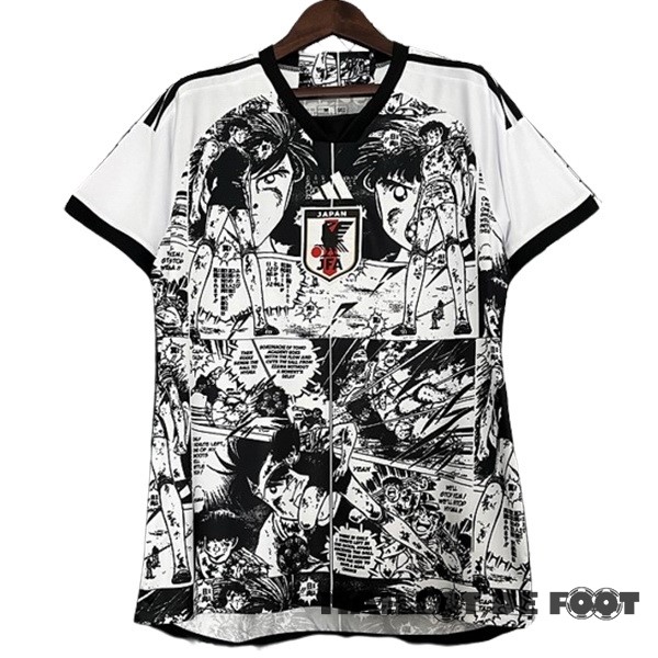 Foot Maillot Pas Cher Thailande Spécial Maillot Japon 2023 Noir Blanc