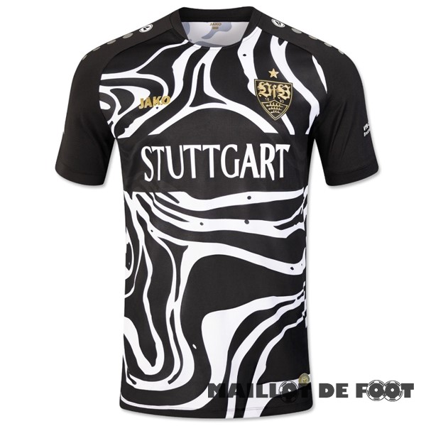 Foot Maillot Pas Cher Thailande Spécial Maillot Stuttgart 2023 2024 Noir