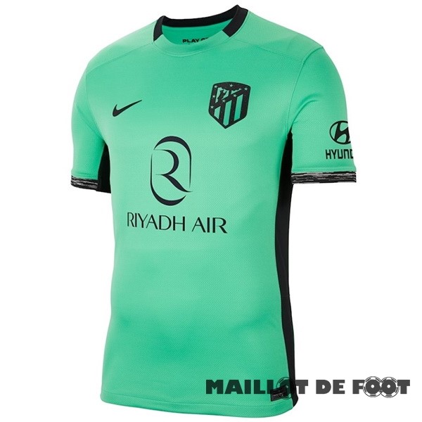 Foot Maillot Pas Cher Thailande Third Maillot Atlético Madrid 2023 2024 Vert