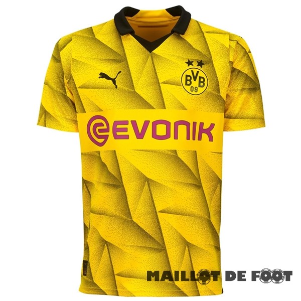 Foot Maillot Pas Cher Thailande Third Maillot Borussia Dortmund 2023 2024 Jaune
