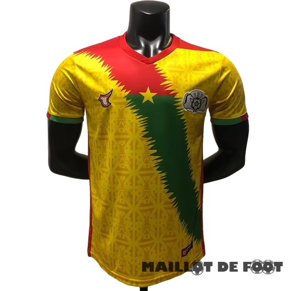 Foot Maillot Pas Cher Thailande Third Maillot Burkina Faso 2024 Jaune