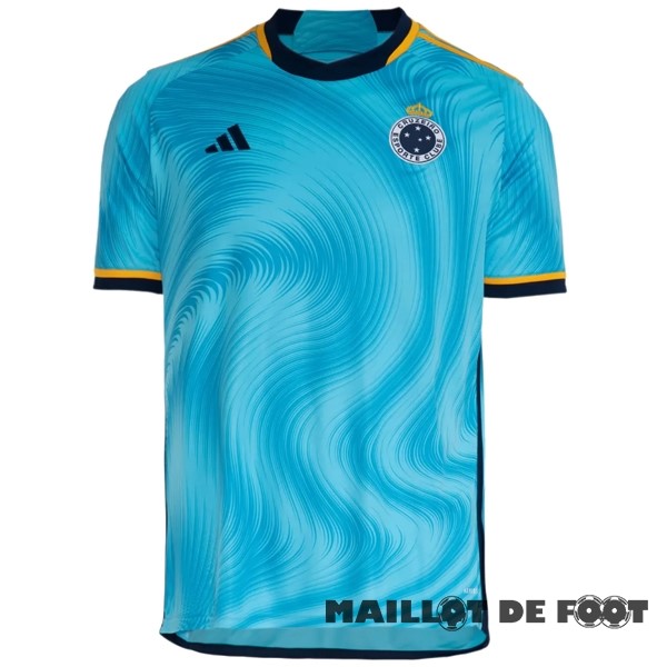 Foot Maillot Pas Cher Thailande Third Maillot Cruzeiro EC 2023 2024 Bleu