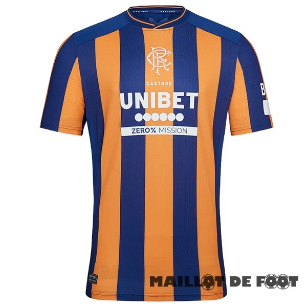 Foot Maillot Pas Cher Thailande Third Maillot Rangers 2023 2024 Orange