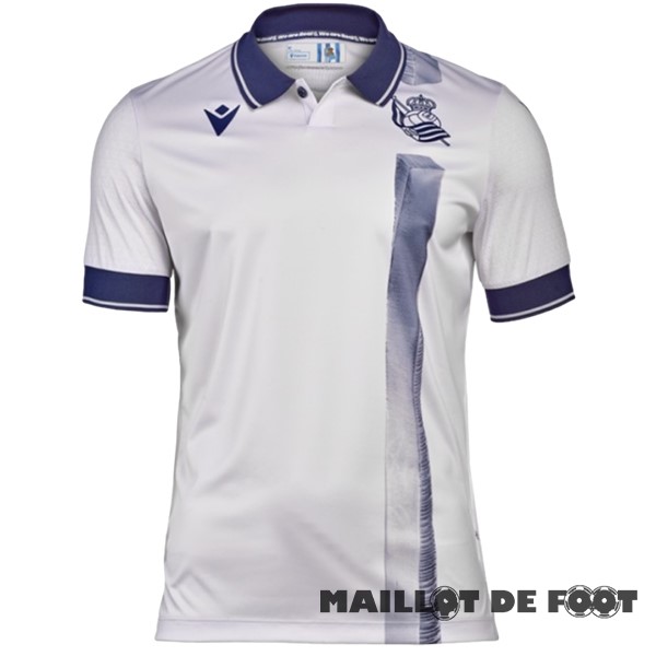 Foot Maillot Pas Cher Thailande Third Maillot Real Sociedad 2023 2024 Blanc