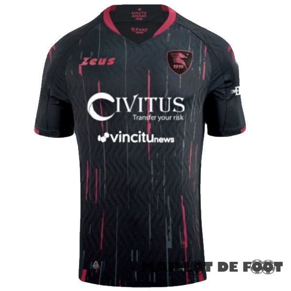 Foot Maillot Pas Cher Thailande Third Maillot Salernitana 2023 2024 Noir