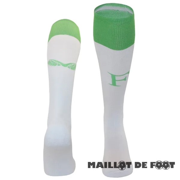 Foot Maillot Pas Cher Third Chaussette Enfant Feyenoord Rotterdam 2023 2024 Blanc