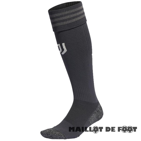 Foot Maillot Pas Cher Third Chaussette Juventus 2023 2024 Noir