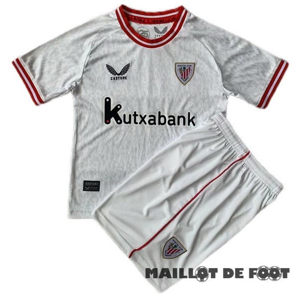 Foot Maillot Pas Cher Third Conjunto De Enfant Athletic Bilbao 2023 2024 Blanc