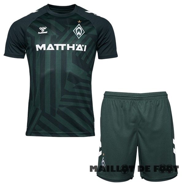 Foot Maillot Pas Cher Third Conjunto De Enfant Werder Bremen 2023 2024 Vert