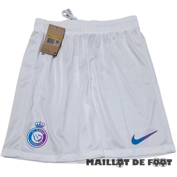 Foot Maillot Pas Cher Third Pantalon Al Nassr 2023 2024 Blanc