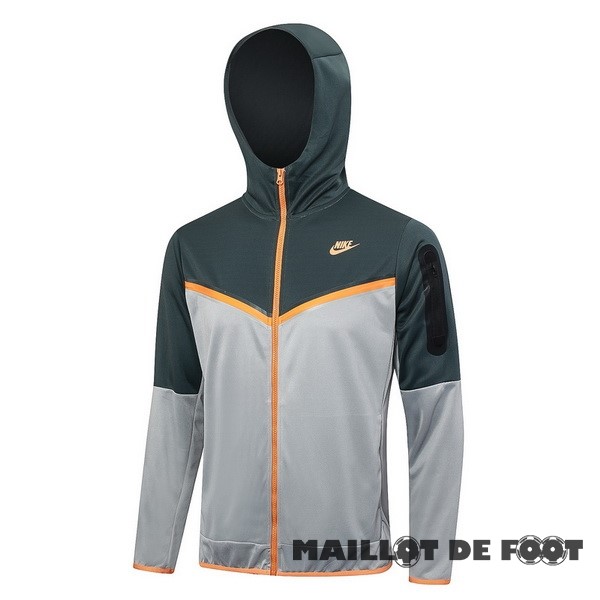 Foot Maillot Pas Cher Veste Con Capucha Nike 2023 Vert Gris