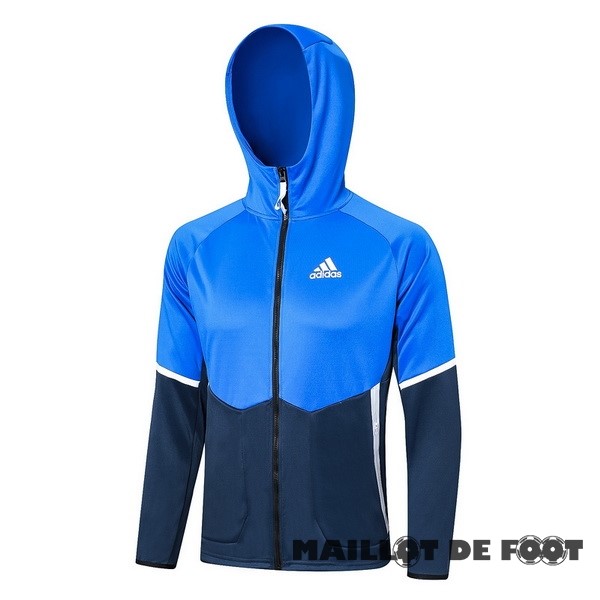 Foot Maillot Pas Cher Veste Con Capucha adidas 2023 Bleu